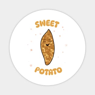 Funny Potato, Sweet Potato Magnet